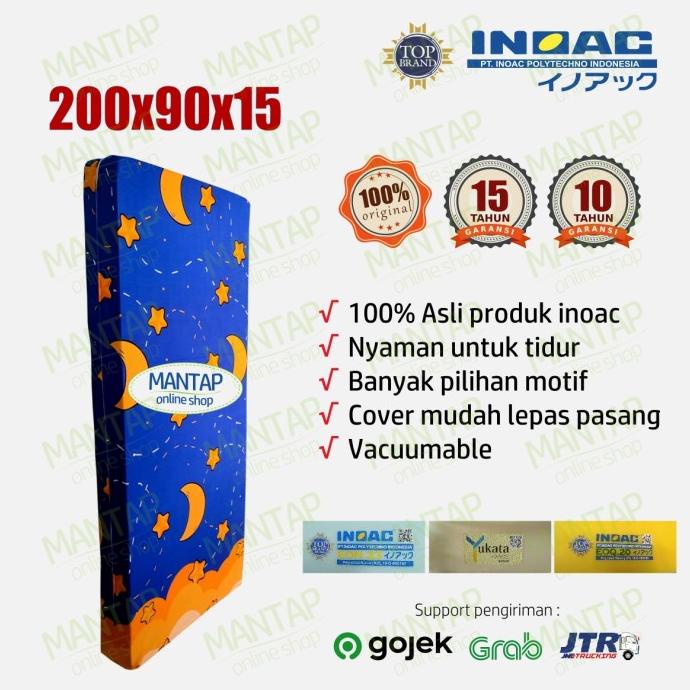 Kasur busa INOAC 200 x 90 x 15