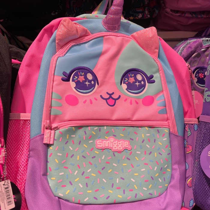 Smiggle Backpack Magic Ice Cream Tosca Tas Ransel Anak Original Asli new