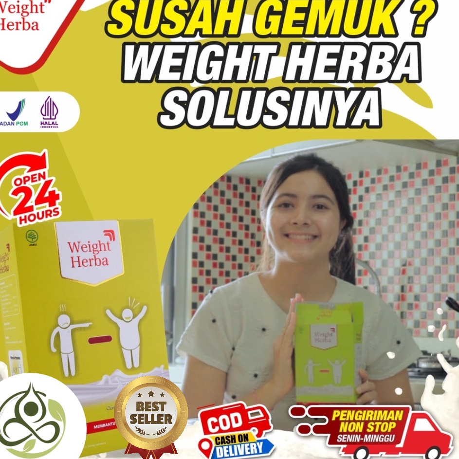 

【murah】 Weight Herba Susu Etawa - Penggemuk Badan Tanpa Gula & Tanpa Olahraga Perlancar Saluran Pencernaan & Tingkatkan Nafsu Makan Menjaga Tekanan Darah pada Tubuh Isi 200gr