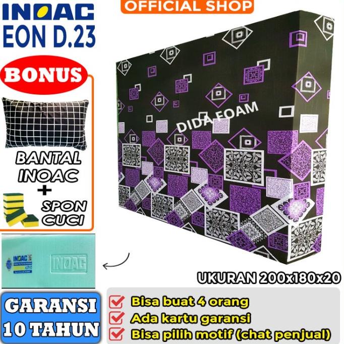 KASUR BUSA INOAC UK 200X180X20 CM