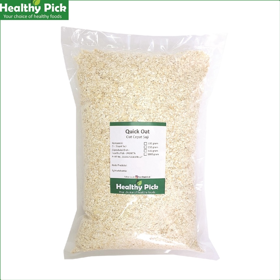 

5.5 HARGA GROSIR Instant Oat / Quick Rolled Oat 1kg