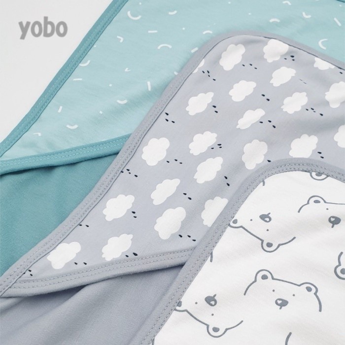 Terlaris Selimut Yobo Hoodie Blanket By Baby U / Selimut Topi Bayi