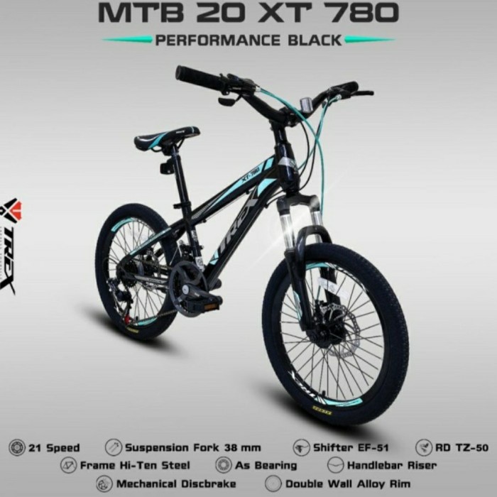 Terlaris Sepeda Mtb Anak 20 Inch Trex Xt 780