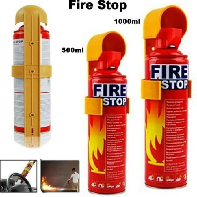 Ready COD  Pemadam Api Mini APAR Fire Stop / Racun Api Mobil Promo + Braket