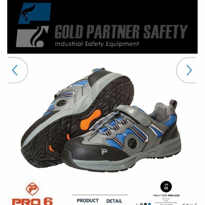 Ready COD  SEPATU SAFETY SHOES SPORT PRO 6 SETARA K2 KINGS CHEETAH JOGGER
