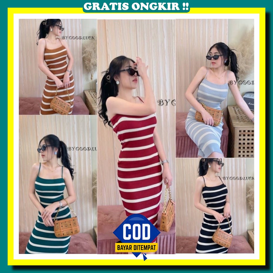 Deres Korean Style Terbaru 2023 Terlaris Dres Import Kekinian Cewek Deress Maxi Muslim Pendek Setela