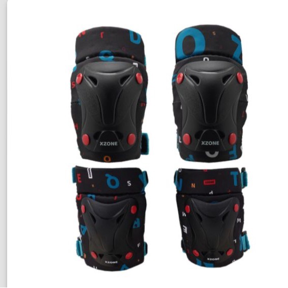 Terlaris 1 Set Pelindung Lutut Dan Sikut Anak Xzone