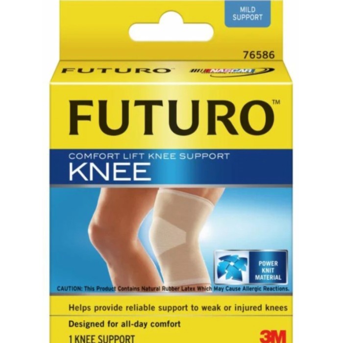 Terlaris 3M Futuro Knee Comfort Support S 76586 Dekker Lutut