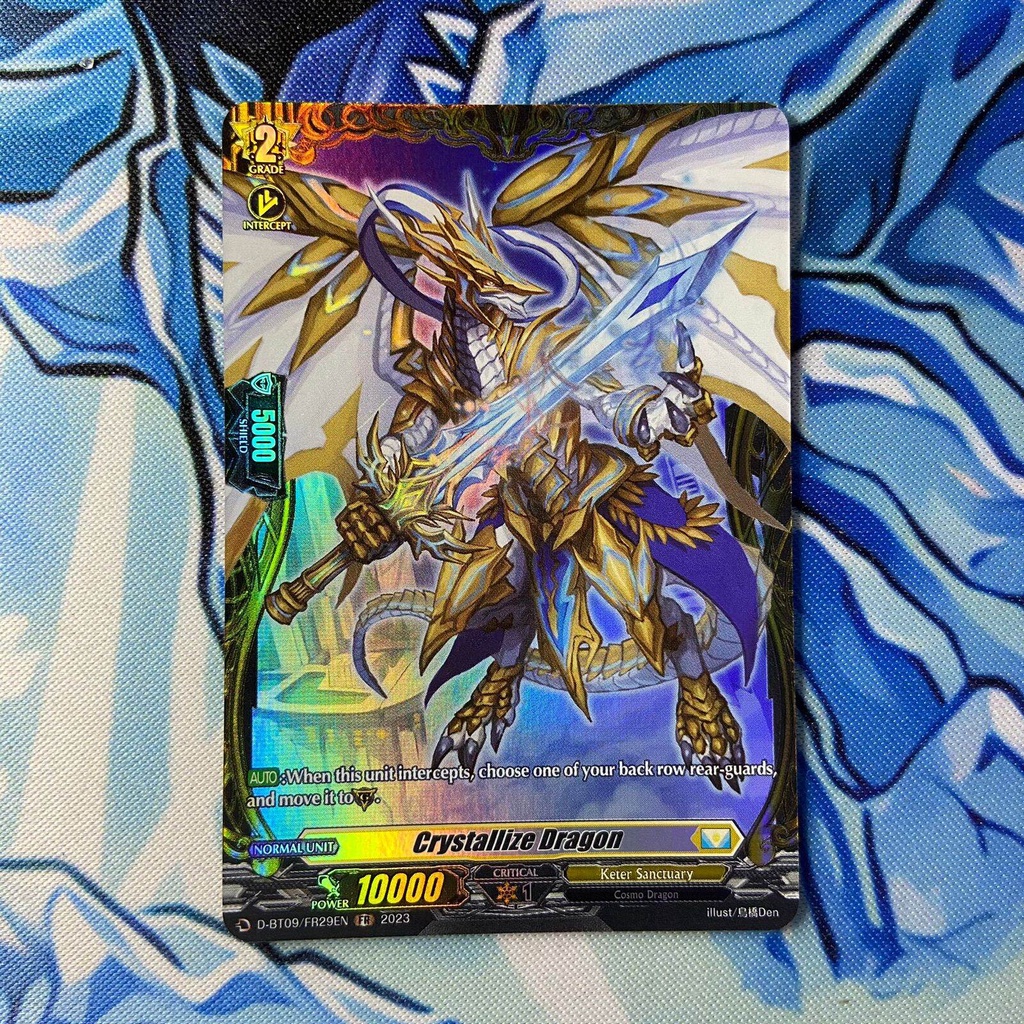 vanguard crystallize dragon D-BT09 FR original