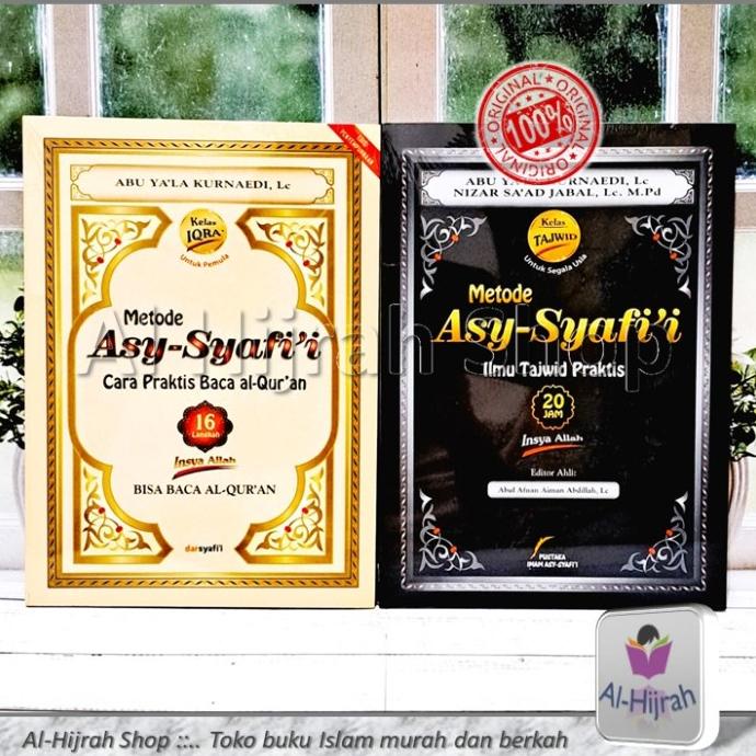 Siap COD PAKET BUKU METODE ASY-SYAFI'I IQRA DAN TAJWID