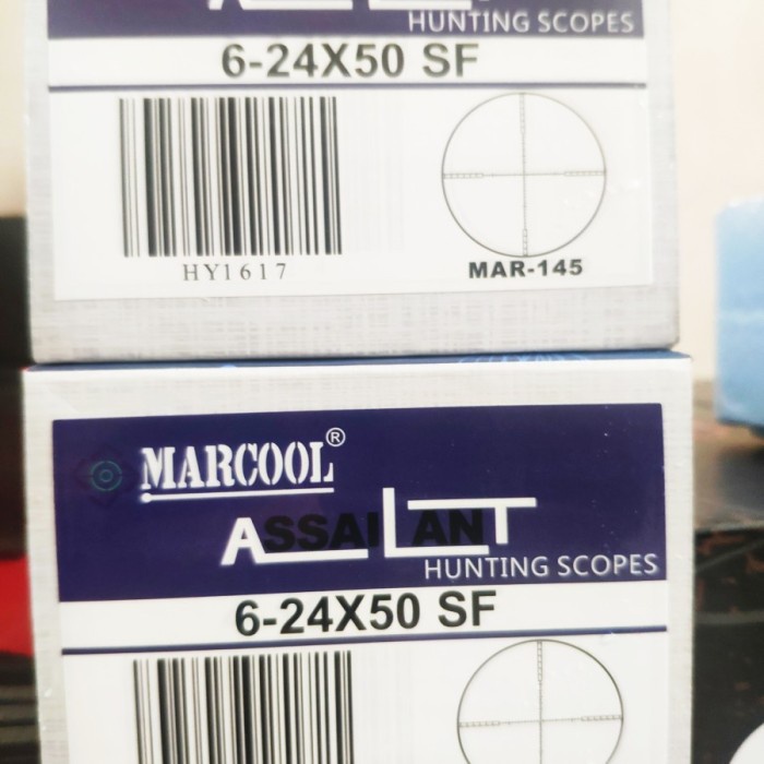 Terlaris Scop Teleskop Marcool Assailant 6-24X50 Sf Hk Retikel Terbaru