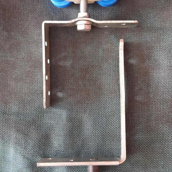 Rel Pintu Lipat Kayu Hd 4M 6 Daun Lengkap