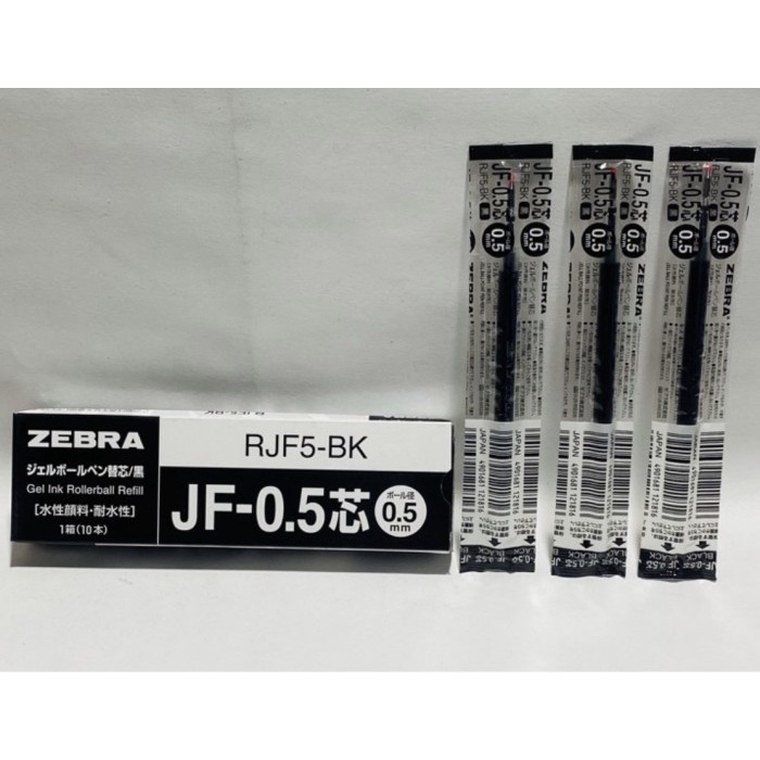 

Best Seller Refill Pulpen Zebra Sarasa Clip 0,5 Mm Dan 0.7 Mm / 1 Box Isi 10 Pcs