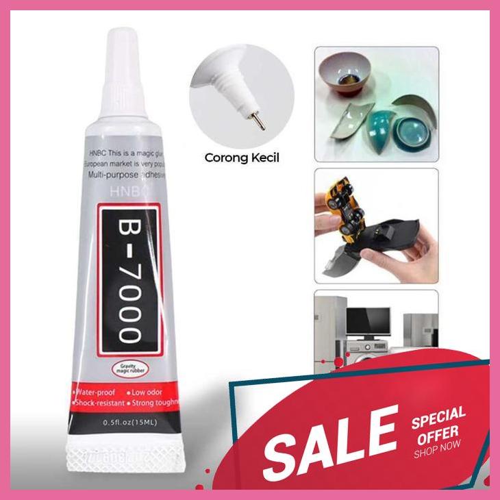 

SUXUN LEM KUAT SERBAGUNA POWER GLUE STRONG ADHESIVE 15 ML - B-7000 [JML]