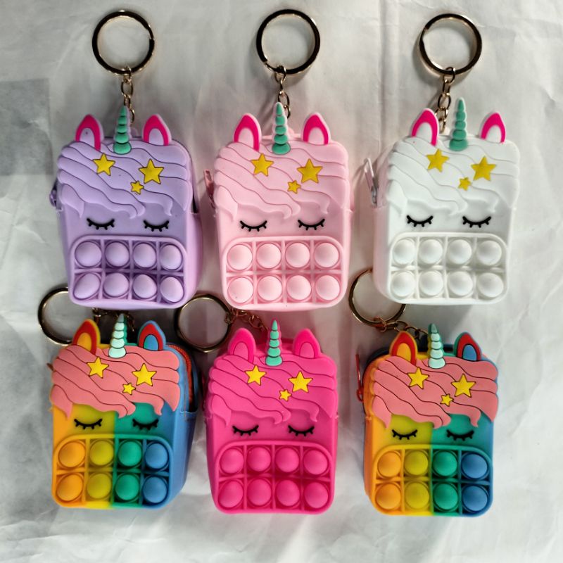 (ECER) GANTUNGAN KUNCI POPIT/DOMPET KOIN POPIT