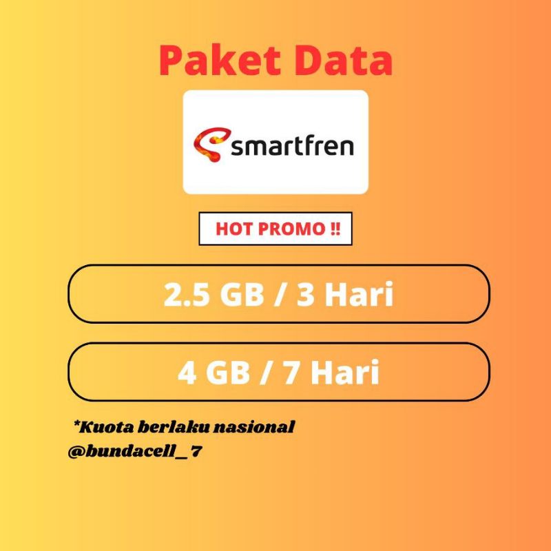 Paket data Smartfren