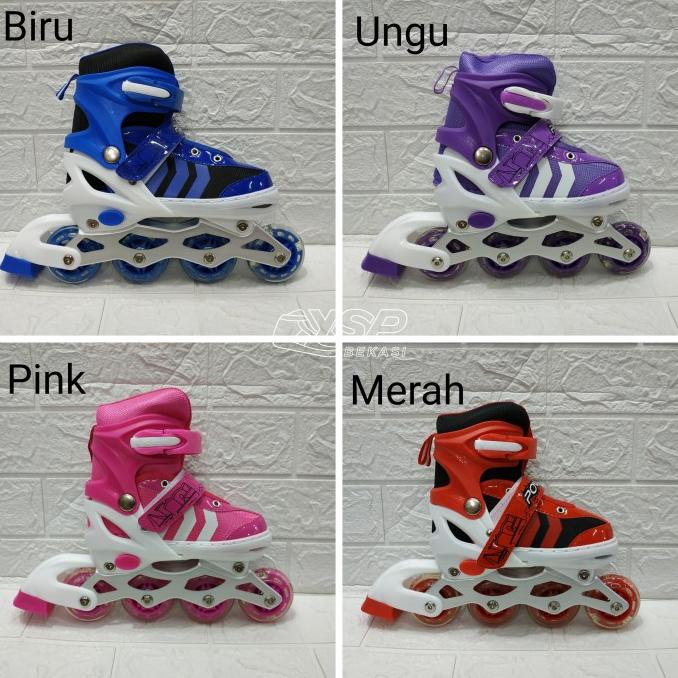 Sepatu Roda Power Anak Cewek Cowok / Inline Skate Dewasa Pria Wanita