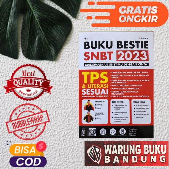 PROMO BUKU BESTIE UTBK SNBT 2023 TPS DAN LITERASI TERMURAH