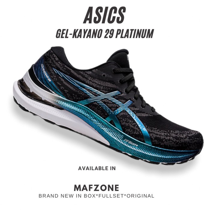 Asics Gel-Kayano 29 Platinum Mens Running-Black Original Bnib