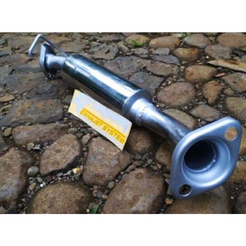 knalpot front pipe / pipa katalis plus resonator Grandmax