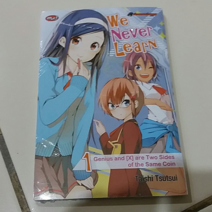MUST HAVE KOMIK WE NEVER LEARN TERBARU