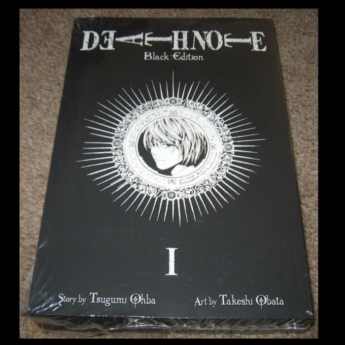 FLASH SALE [ KOMIK DEATH NOTE BLACK EDITION VOL 1 ] KOMIK DEATH NOTE ENGLISH ORI TERMURAH