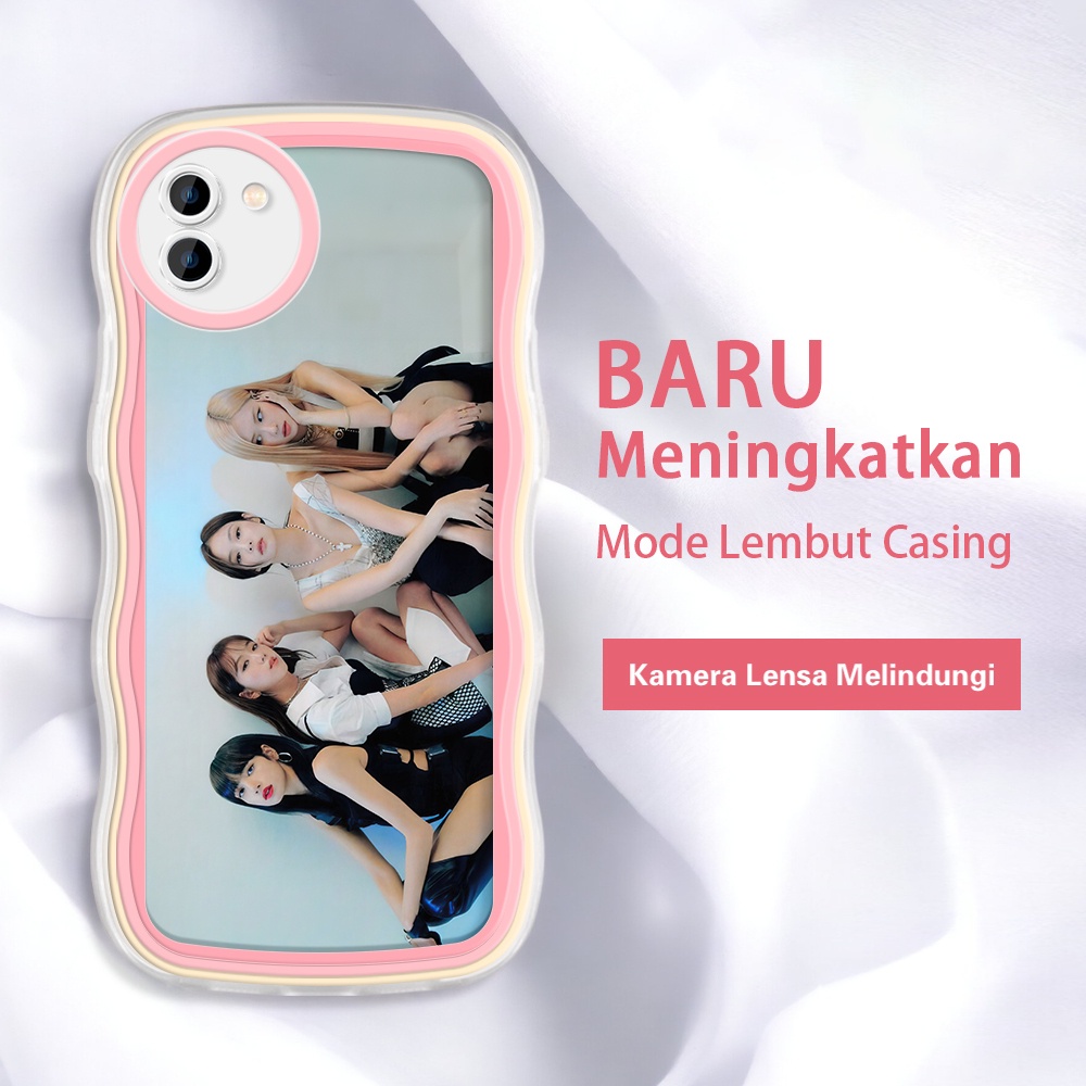 Samsung A12 10 A04S A04 A03S A03 A03C A02 Fashion Cool Kor Blackpink Kesing case hp murah cassing je
