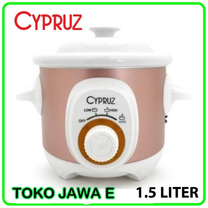 Bestseller Slow Cooker Cypruz Sc 0066 - Kapasitas 1,5 Liter