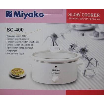 Bestseller Slow Cooker Miyako Sc-400