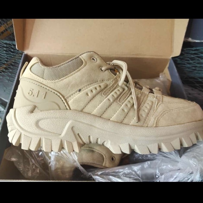 Terlaris Sepatu 511 Cats Tactical Import - Sepatu Tactical 511 3 Inch Cream