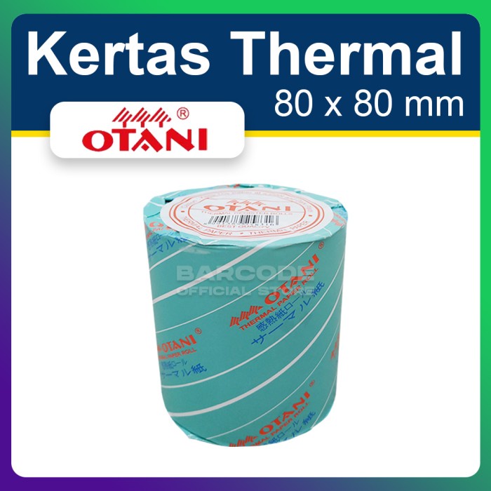 

Terlaris Kertas Printer Thermal Ukuran 80X80 Mm - 80Mm - 80X80Mm Otani
