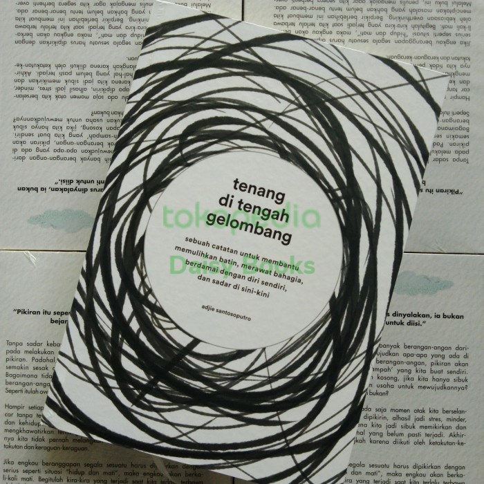 PROMO BUKU TENANG DI TENGAH GELOMBANG BY ADJIE SANTOSOPUTRO TERLARIS