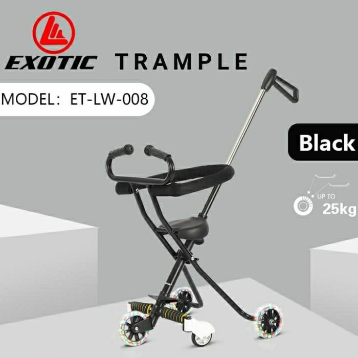 Bestseller Magic Stroller Exotic Lw008 Lw-008 Dorongan Bayi Roda 3 Bantu Jalan