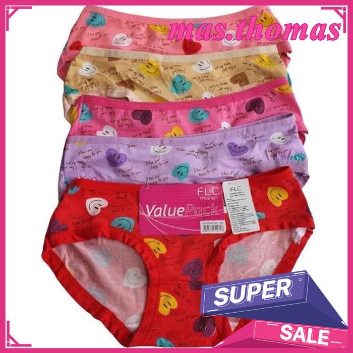 Satuan - Celana Dalam Wanita Flc By Felancy 0089 - Colourful Hearts Best Seller