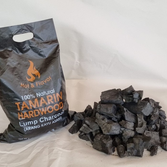 

Terlaris Lump Charcoal / Arang Kayu Asam 2 Kg