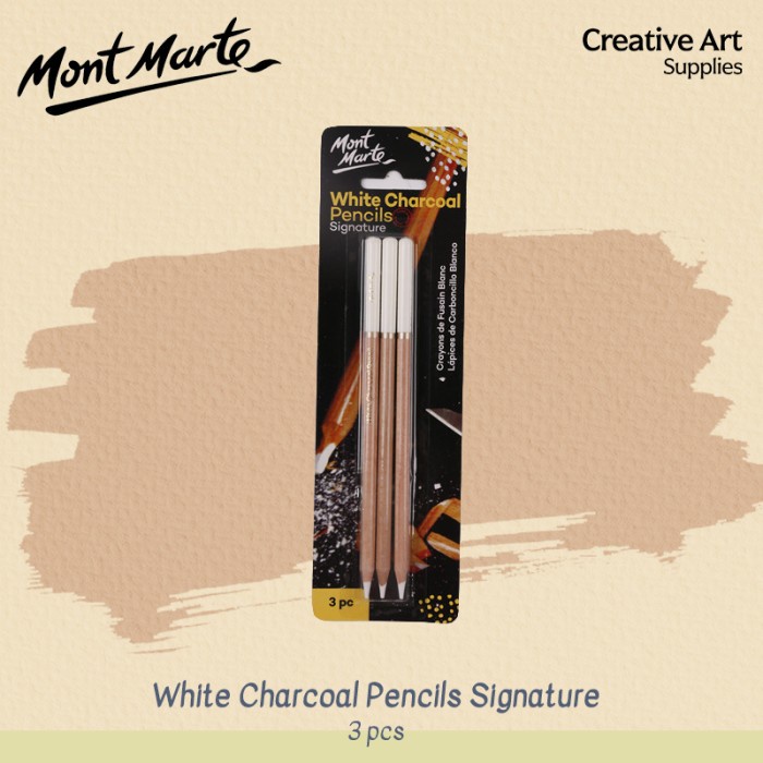 

Terlaris Mont Marte White Charcoal Pencils Signature