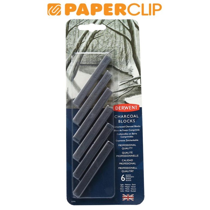 

Terlaris Charcoal Block Derwent Dark 35996Dw