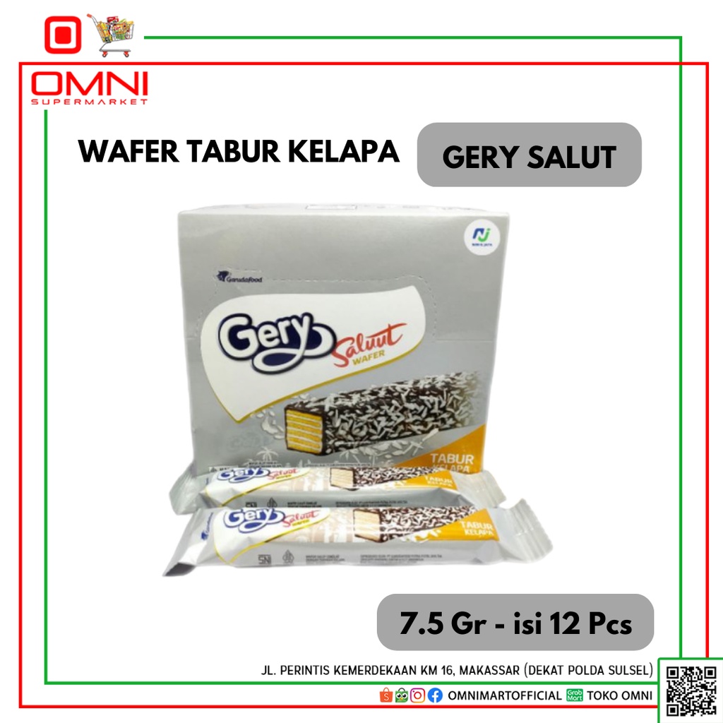 

Gery Salut Wafer Tabur Kelapa 17.5 Gr