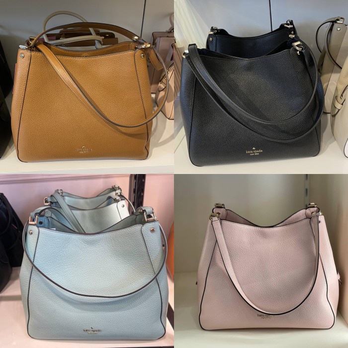FLASH SALE TAS WANITA KS KATE SPADE LEILA MEDIUM TRIPLE COMPARTMENT SHOULDER TOTE TERMURAH