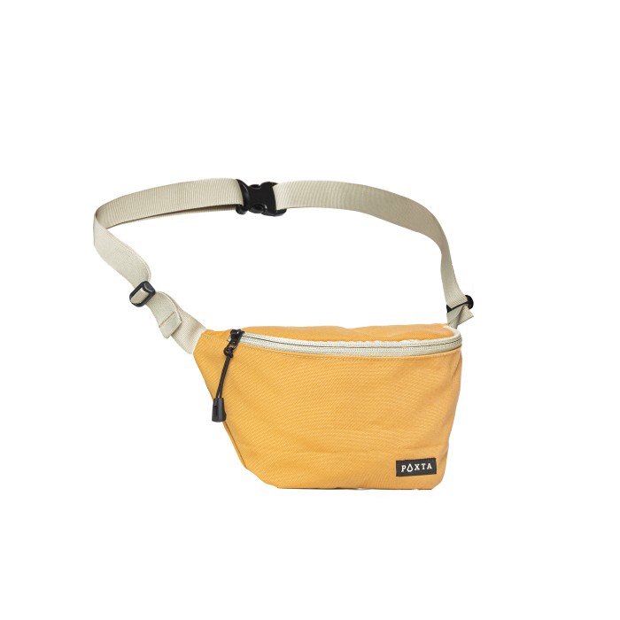 DISKON SPESIAL TAS PINGGANG PRIA WANITA - PAXTA WAIST BAG 01 - ESGOTADO - KANVAS TERBARU