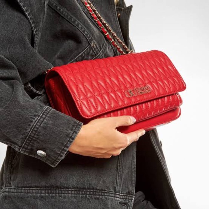 HOT SALE TAS SELEMPANG GUESS DOHA WANITA ORIGINAL BRANDED STORE H1030 TERBARU