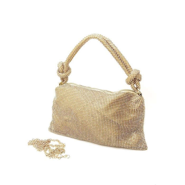 Best Seller Tas Pesta Clutch Wanita Glitter Mewah Dan Elegan Full Mata Terbaru