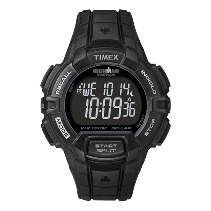 Jam Tangan Pria Timex Ironman 30 T5K793 Triathlon Digital Dial Black