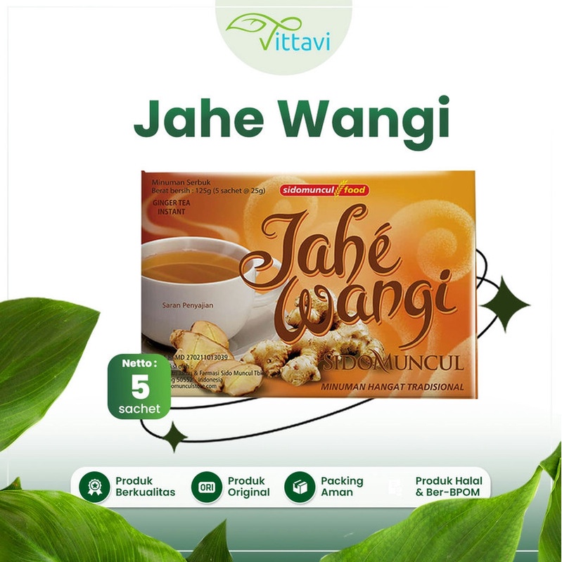 

Minuman Tradisional Menghangatkan badan Jahe Wangi Sidomuncul