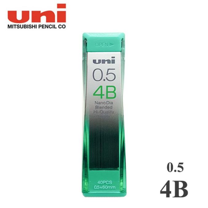 

Terlaris Uni Nano Dia Pencil Lead 0.5 Mm 4B / Isi Pensil Mekanik 4B - 0.5Mm Erp
