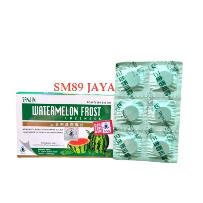 

Grosir Sanjin Watermelon Frost - Permen Water Melon ( Tenggorokan) Msx