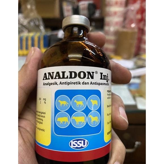 Grosir Analdon Pengganti Sulpidon Medipiron Injeksi 100Ml Anti Demam Anti Radang Sapi Kyx