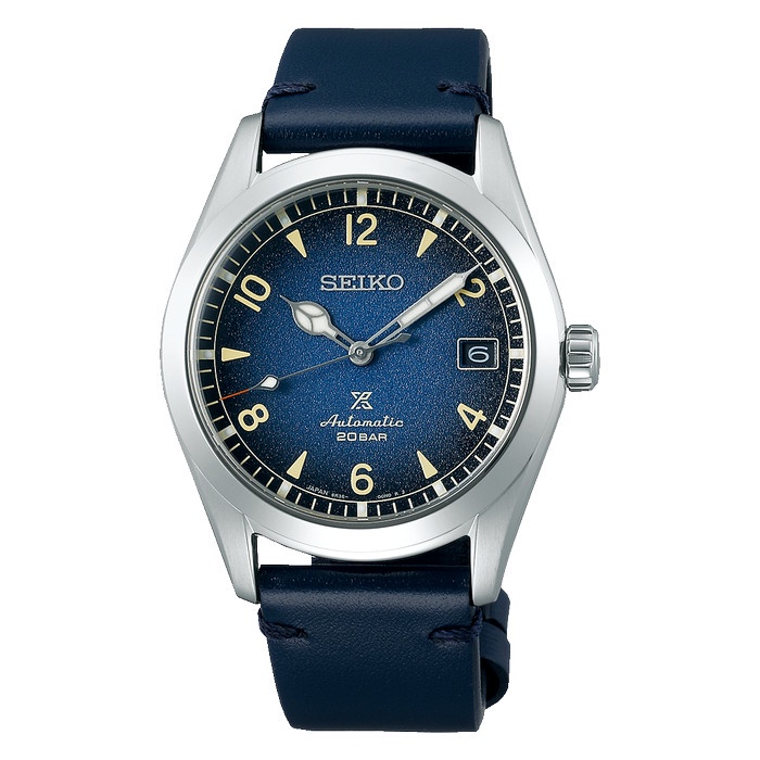 PROMO SEIKO PROSPEX ALPINIST SPB157J1 BLUE DIAL BLUE LEATHER STRAP SPB157 TERMURAH
