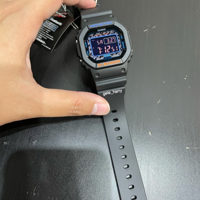 HOT SALE CASIO GSHOCK GW B5600CT-1DR TOUGH SOLAR BLUETOOTH CITY CAMOUFLAGE TERBARU