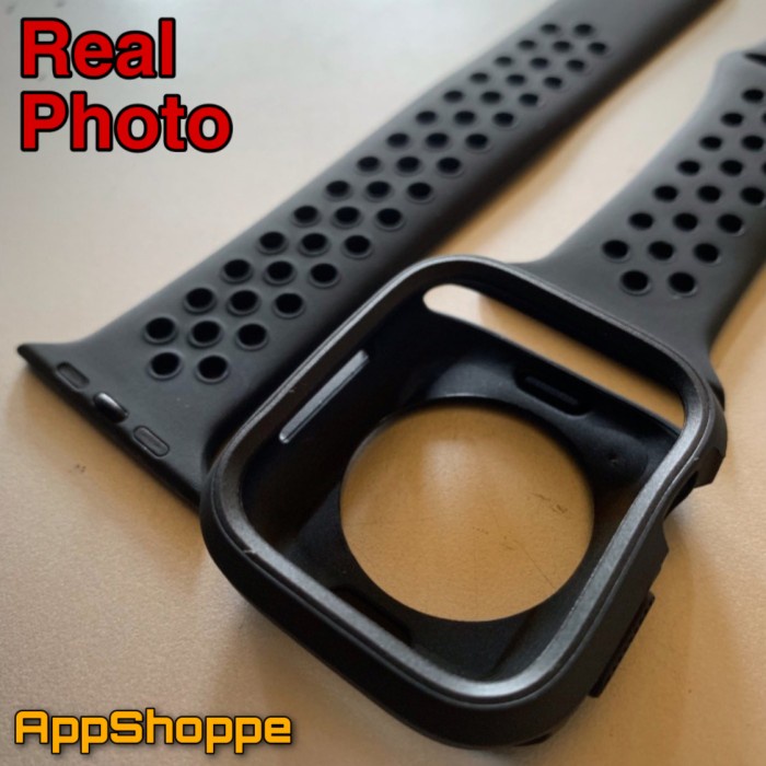 PROMO APPLE WATCH STRAP SERIES 6 SE 5 4 40MM 44MM NIKE DESIGN BUMPER STRAP TERBARU